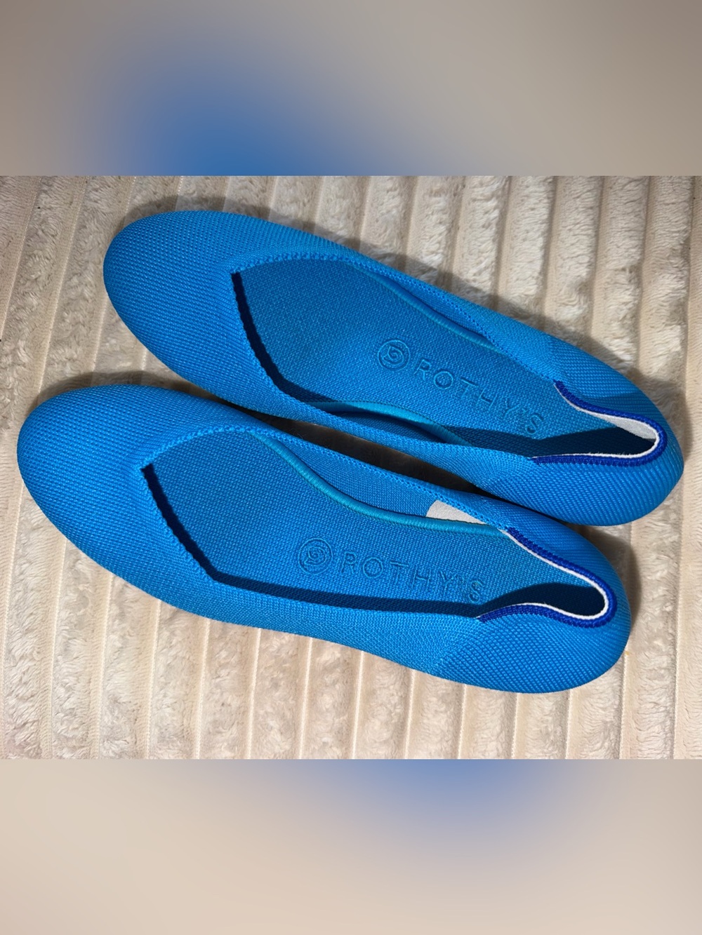 Rothy's Blue Flats US 8